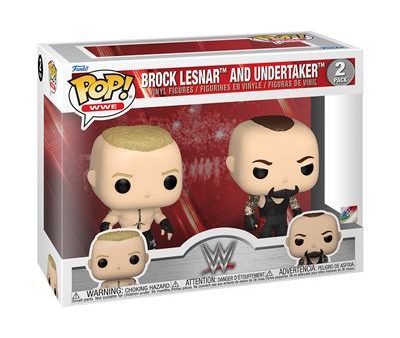 Funko Pop! Vinyl WWE Brock Lesnar and Undertaker - Pack 2 Figuras Sale