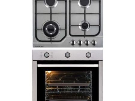 Conjunto Placa Gás + Forno Jocel JPK4GI200181 For Cheap