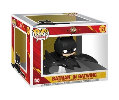 Funko Pop! Rides Figura Vinyl DC Comics The Flash: Supdlx Batman with Batwing - 121 Sale