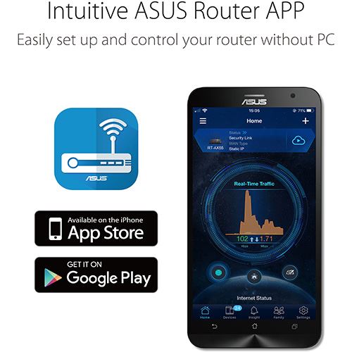 Router Asus RT-AX1800U Wi-Fi 6 Online