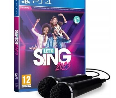 Let s Sing 2023 + 2 Micros – PS4 Supply