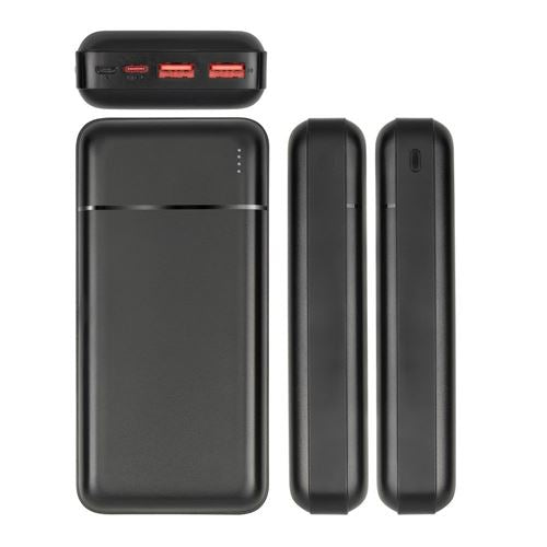 Powerbank Rivacase 20000mAh 22.5W com Power Delivery  - Preto For Discount