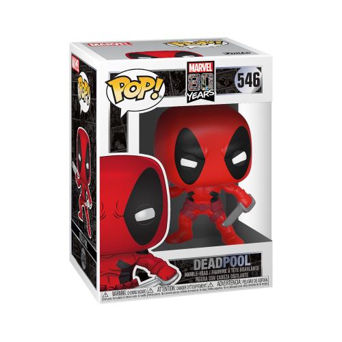 Funko Pop! Figura de Vinyl Marvel 80Th Anniversary Deadpool - 546 Fashion