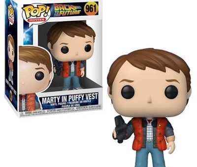 Funko Pop! Back to The Future: Marty in Puffy Vest - 961 Hot on Sale