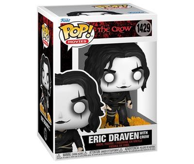 Funko Pop! Movies Figura de Vinyl The Crow: Eric Draven with Crow - 1429 Online