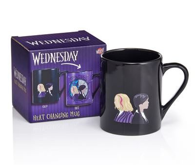 Caneca Wednesday: Wednesday and Enid HC 250ml - Wow Cheap