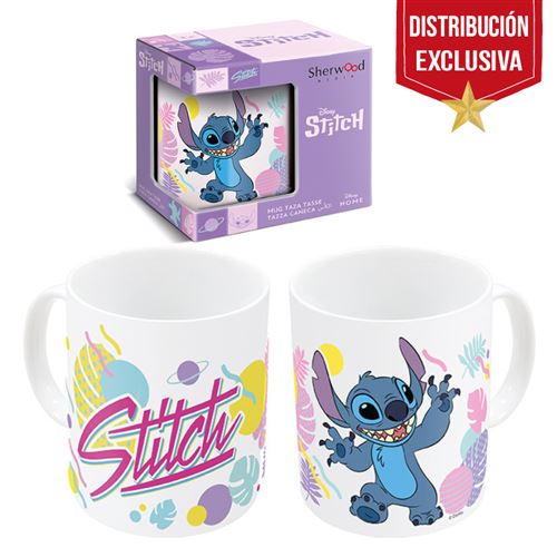 Caneca Disney: Lilo & Stitch - 325ml - Branco - Pyramid International Cheap