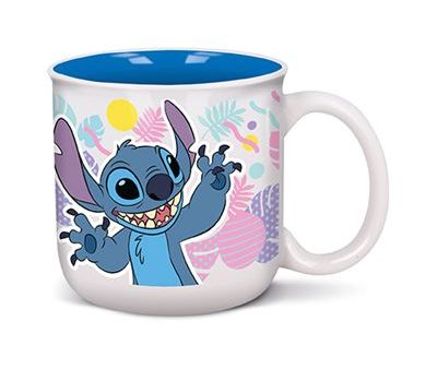 Caneca Disney: Lilo & Stitch 360ml - Branco - Pyramid International Hot on Sale