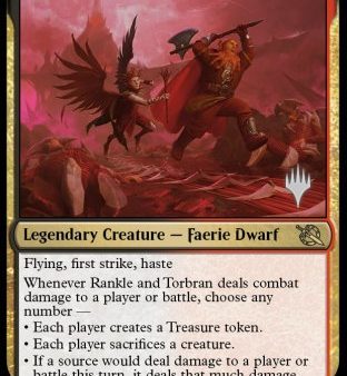 Rankle and Torbran (Promo Pack) [March of the Machine Promos] Supply