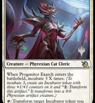 Progenitor Exarch (Promo Pack) [March of the Machine Promos] Online Hot Sale