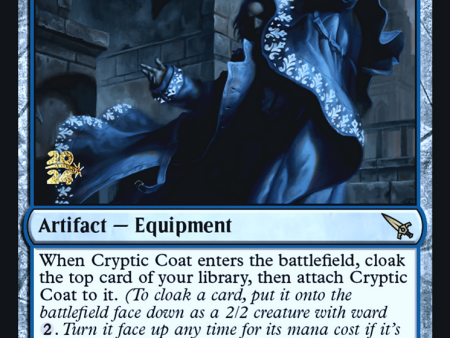 Cryptic Coat [Murders at Karlov Manor Prerelease Promos] Online Hot Sale