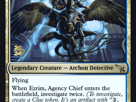 Ezrim, Agency Chief [Murders at Karlov Manor Prerelease Promos] Hot on Sale