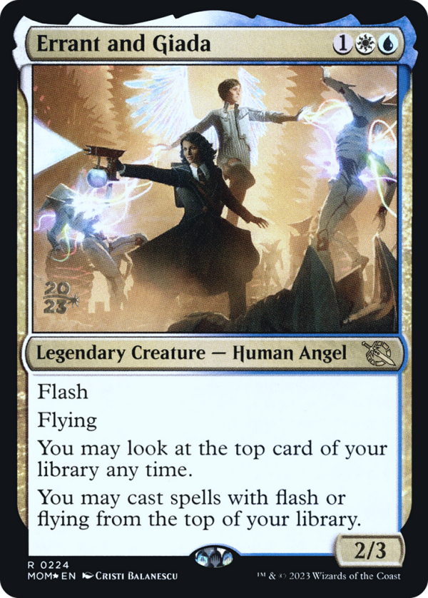 Errant and Giada [March of the Machine Prerelease Promos] Supply