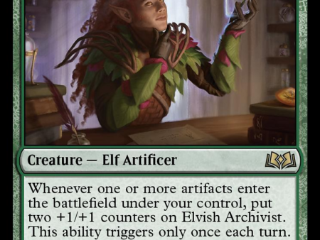 Elvish Archivist [Wilds of Eldraine] Online Hot Sale