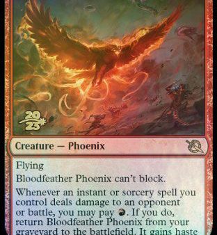 Bloodfeather Phoenix [March of the Machine Prerelease Promos] For Discount