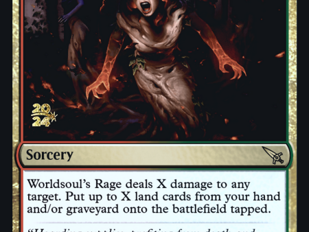 Worldsoul s Rage [Murders at Karlov Manor Prerelease Promos] Online