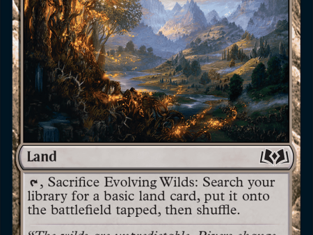 Evolving Wilds [Wilds of Eldraine] Supply