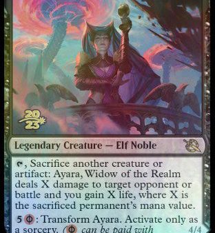 Ayara, Widow of the Realm    Ayara, Furnace Queen [March of the Machine Prerelease Promos] on Sale