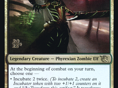 Glissa, Herald of Predation [March of the Machine Prerelease Promos] For Sale