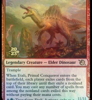 Etali, Primal Conqueror    Etali, Primal Sickness [March of the Machine Prerelease Promos] Discount