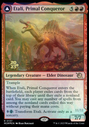 Etali, Primal Conqueror    Etali, Primal Sickness [March of the Machine Prerelease Promos] Discount