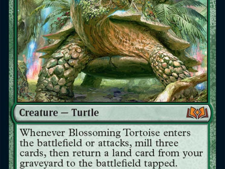 Blossoming Tortoise [Wilds of Eldraine] Discount