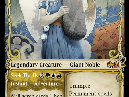 Beluna Grandsquall    Seek Thrills (Showcase) [Wilds of Eldraine] on Sale