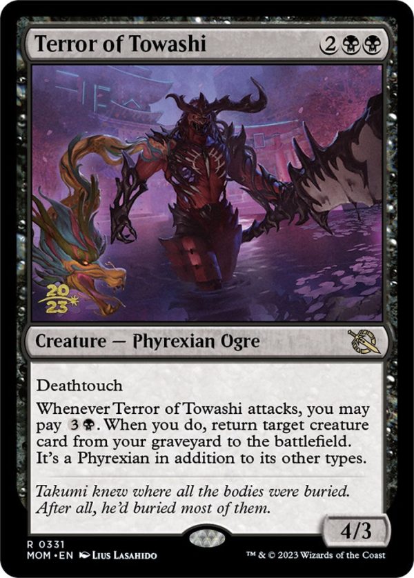 Terror of Towashi [March of the Machine Prerelease Promos] Online now