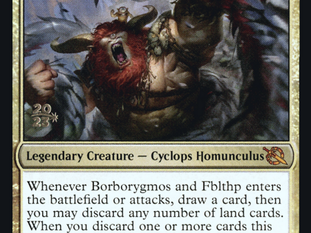 Borborygmos and Fblthp [March of the Machine Prerelease Promos] For Sale