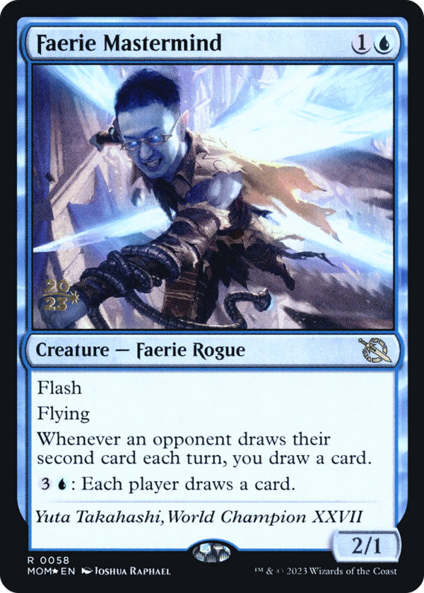 Faerie Mastermind [March of the Machine Prerelease Promos] Fashion