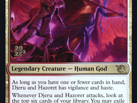 Djeru and Hazoret [March of the Machine Prerelease Promos] Online Hot Sale